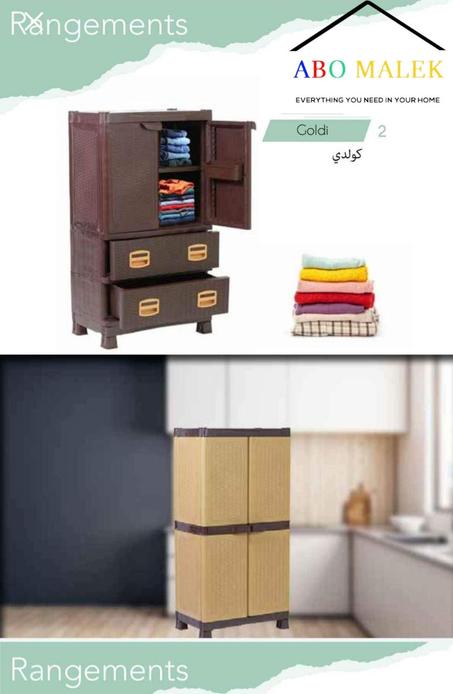 Goldi placarde ilham plastique