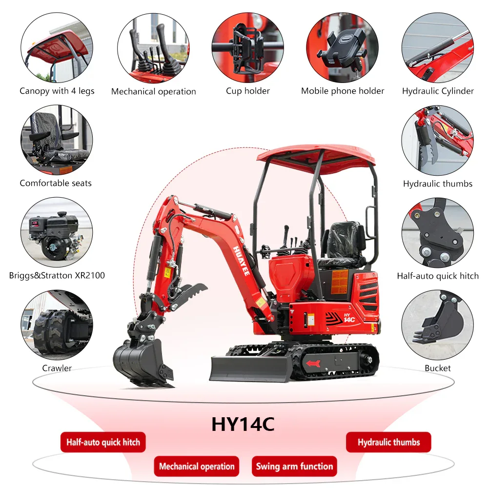 HY14C Mini Excavator