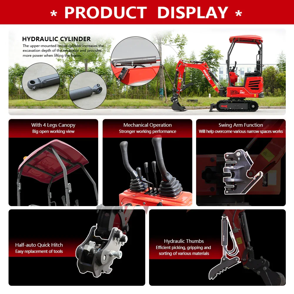 HY14C Mini Excavator