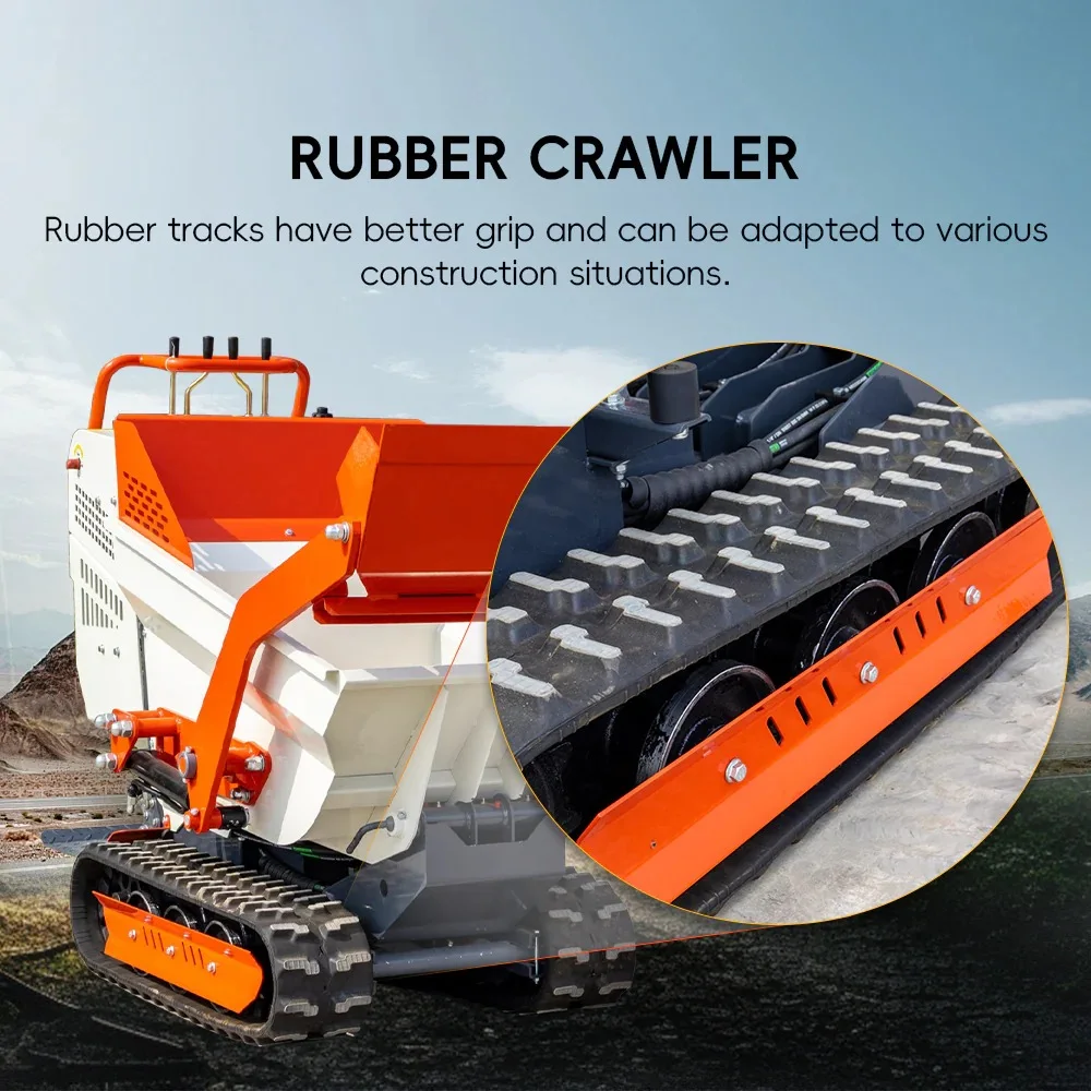 MS5050 1100 lb Tracked Mini Dumper