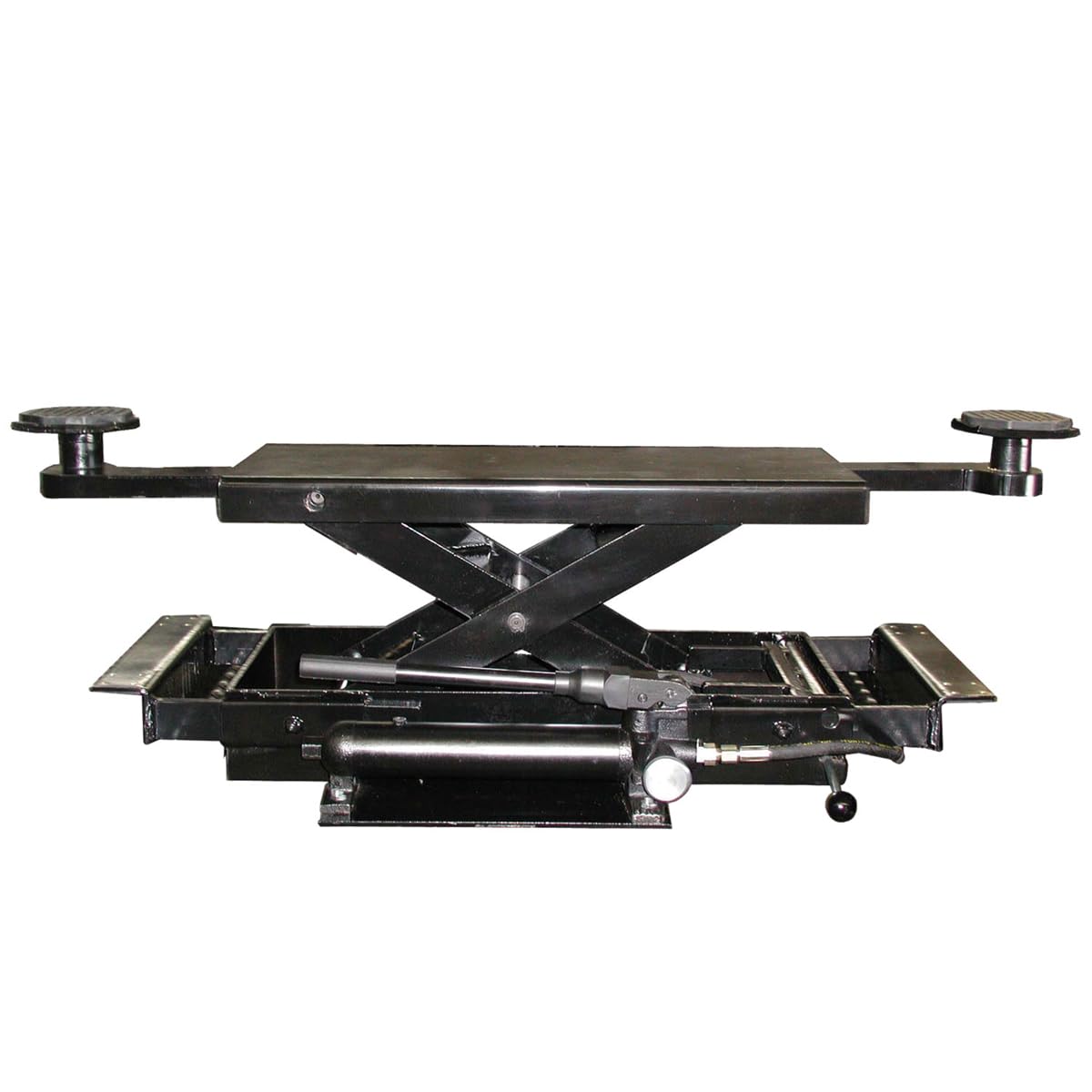 Atlas RJ-35 Sliding Hydraulic Center Jack 3500 Lbs. Capacity and Truck Adapters
