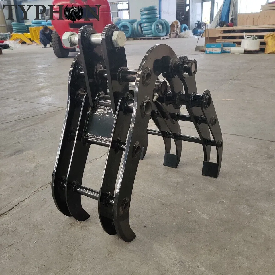 Mini Excavator Attachment Grapple For Small Diggers 1 T Generic Wide Opening