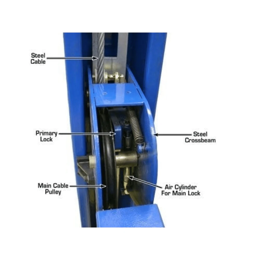 12,000 LB. CAPACITY COMMERCIAL GRADE 4-POST LIFT