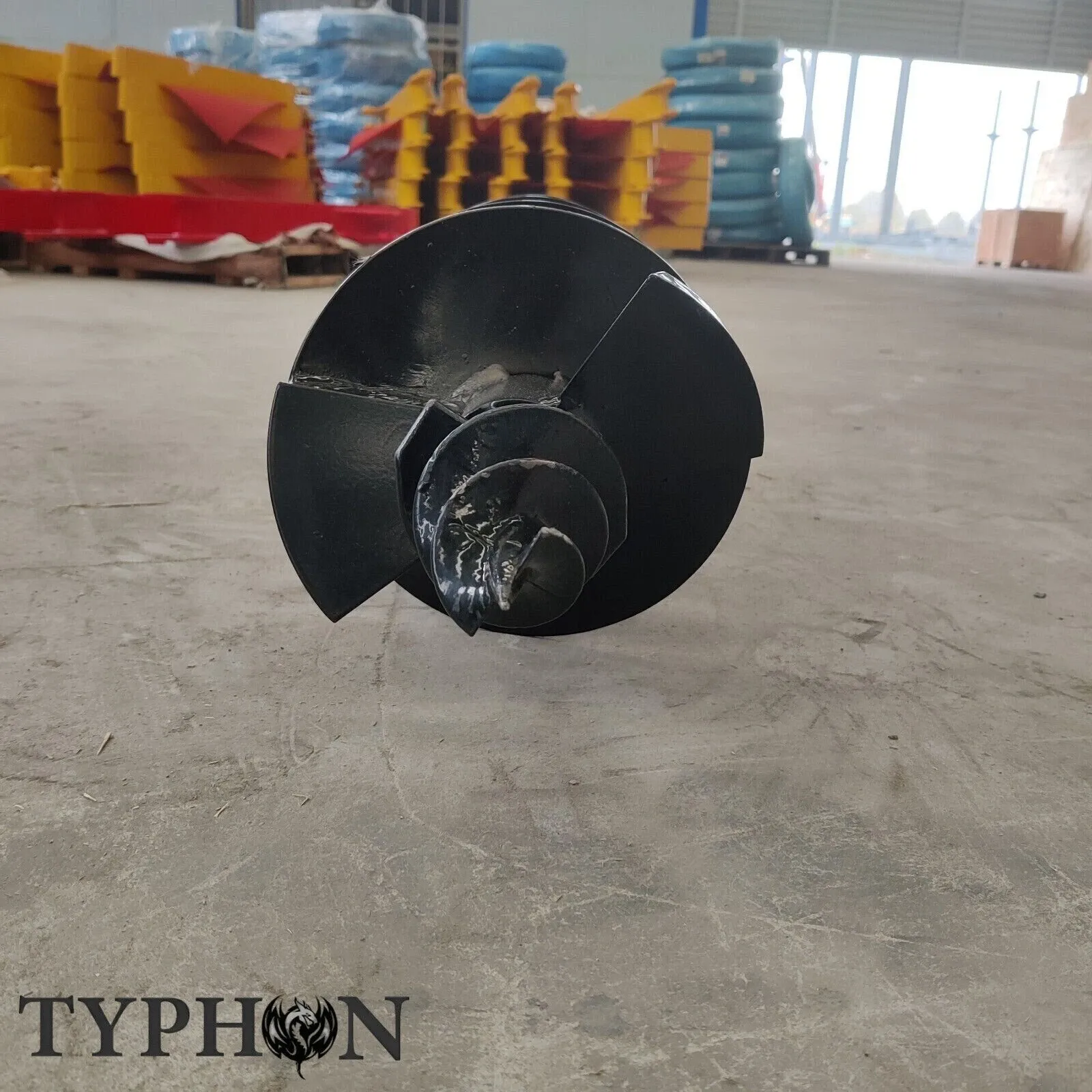 Mini Excavator Attachment Hydraulic Auger 7.8in Dia Earth Drilling Hole Attchmen