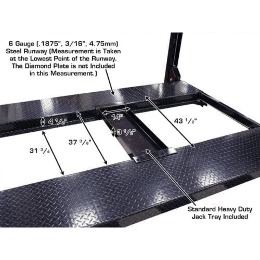 Atlas® Garage Pro 8000 Ext Ex-Tall Service/Parking 4 Post Lift 8,000 lbs