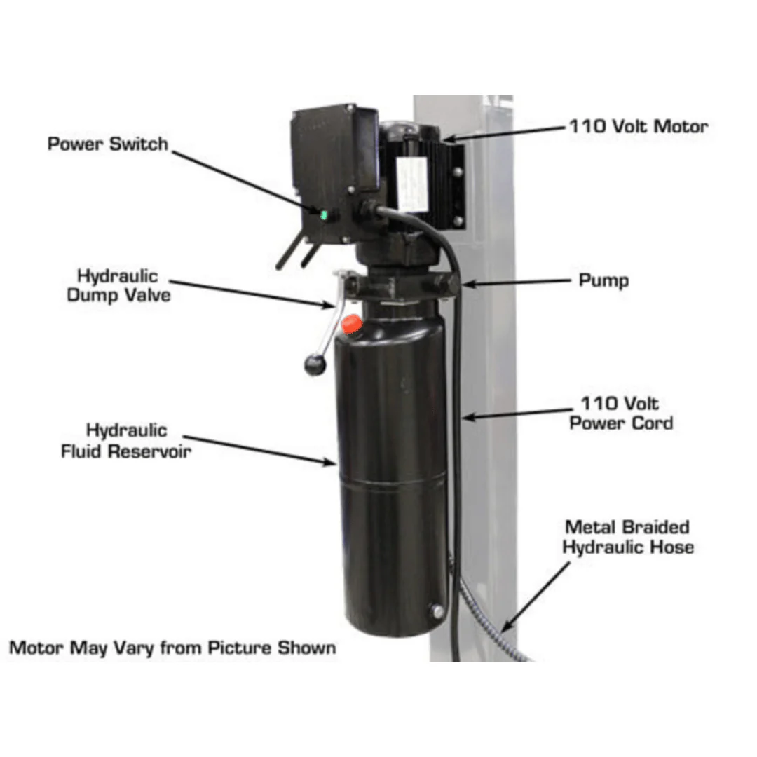 Atlas® Garage Pro 8000 Ext Ex-Tall Service/Parking 4 Post Lift 8,000 lbs