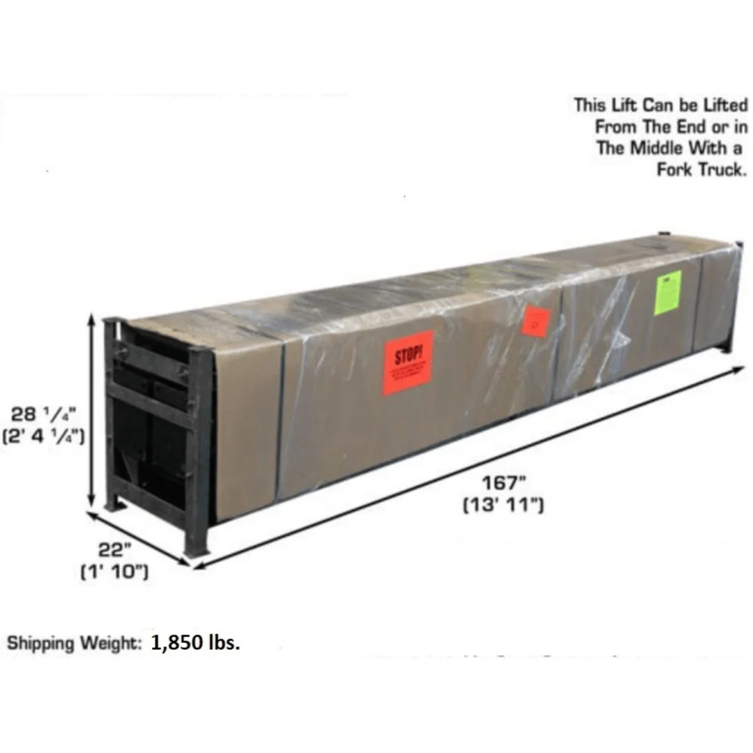 Atlas® Garage Pro 8000 Ext Ex-Tall Service/Parking 4 Post Lift 8,000 lbs