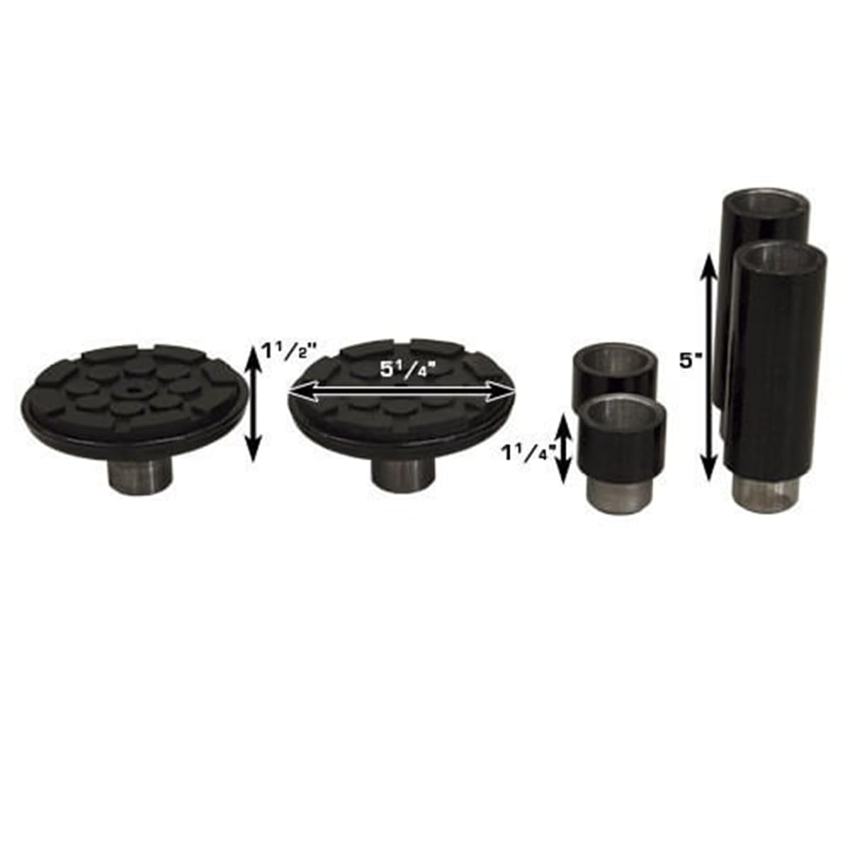 Atlas RJ-35 Sliding Hydraulic Center Jack 3500 Lbs. Capacity and Truck Adapters