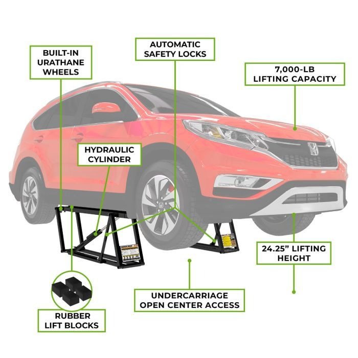 QuickJack 7000TL Portable Car Lift