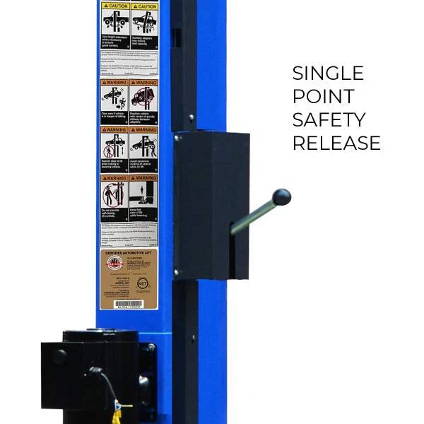 Peak DP-10 - 10,000 lb. Capacity / ALI / Clearfloor / ETL Power Unit PK-071101