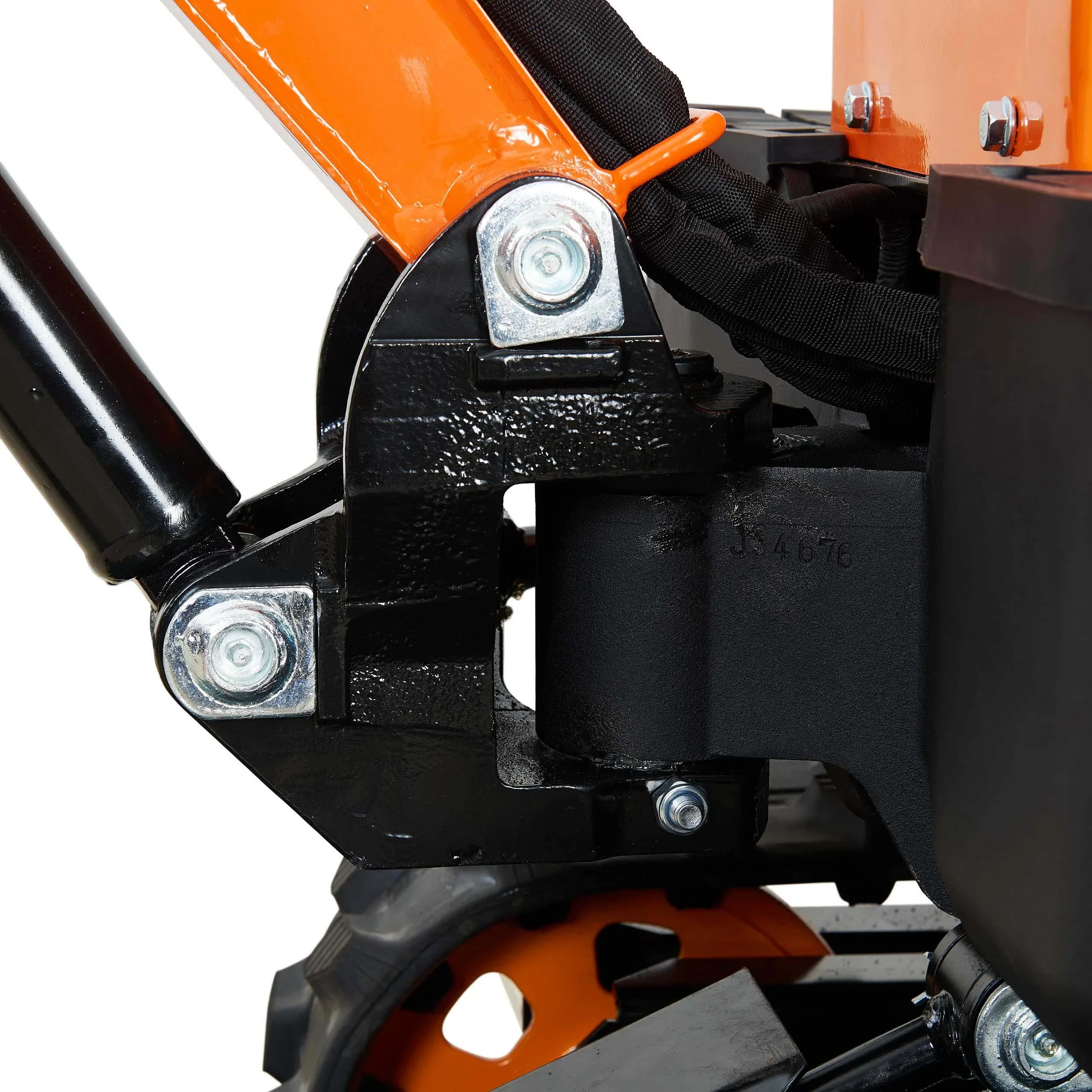 Mini Excavator with canopy, Claw, Grading Bucket & Rake, 306cc EPA compliant engine, suitable for construction work, farm&landscaping, utility installations