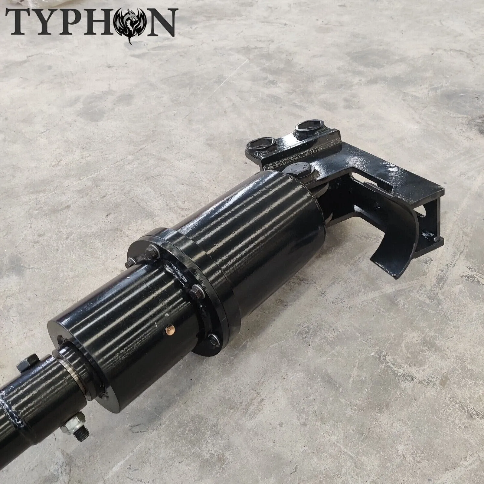 Mini Excavator Attachment Hydraulic Auger 7.8in Dia Earth Drilling Hole Attchmen