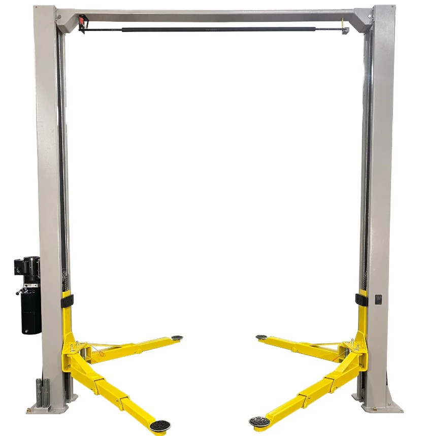 Triumph NTO-9AE Overhead 2 Post Auto Lift, 3-Stage Arms, 110 Volt Power