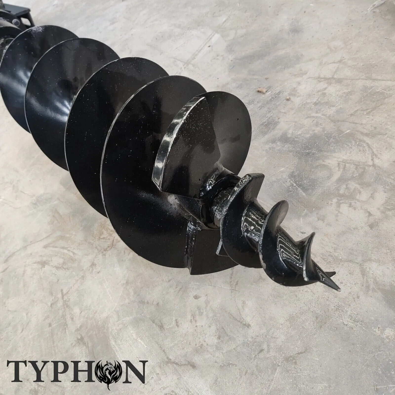 Mini Excavator Attachment Hydraulic Auger 7.8in Dia Earth Drilling Hole Attchmen