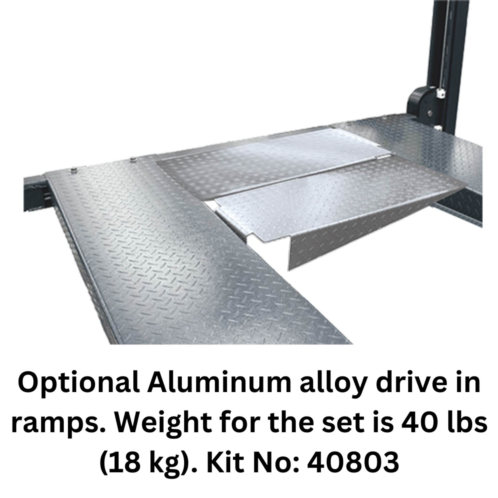 Amgo 408-HP-DX (Combo) 8,000 lb 4 Post Parking Lift