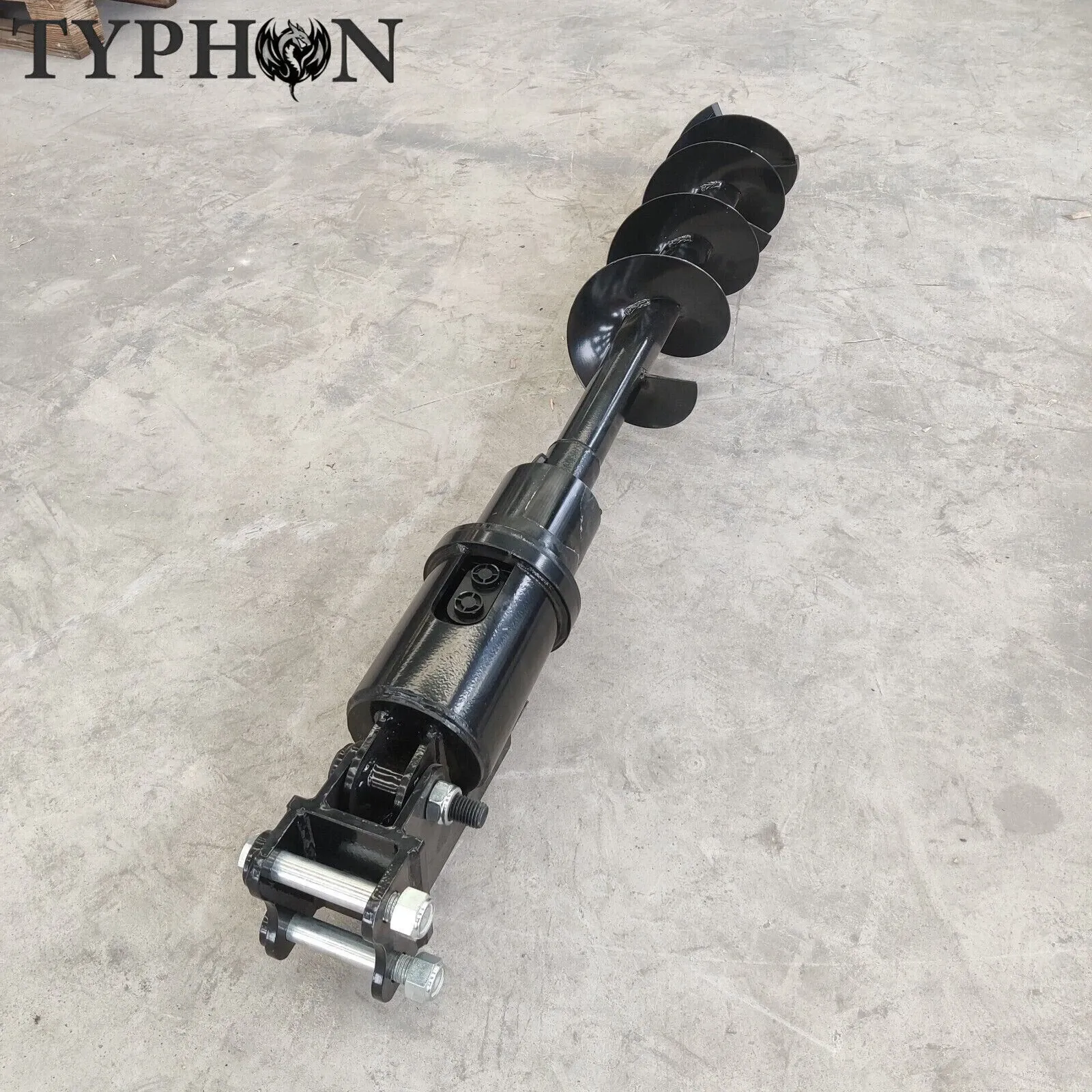 Mini Excavator Attachment Hydraulic Auger 7.8in Dia Earth Drilling Hole Attchmen
