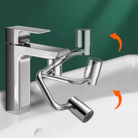 ودع تطاير الماء في حوض المطبخ مع وصلة صنبور °1080