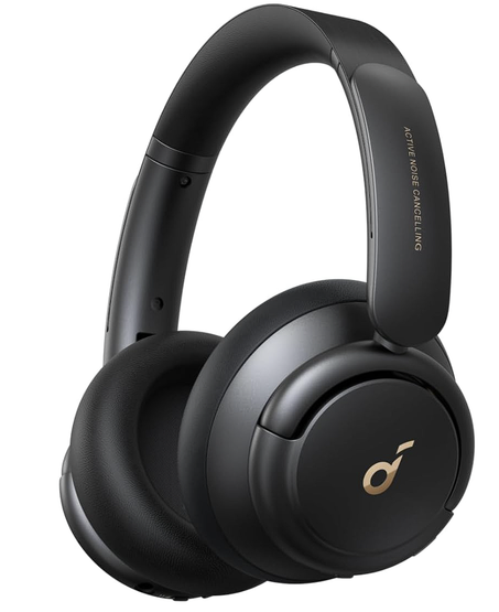 سماعة راس بلوتوث ساوند كور لايف Q30 خاصية الغاء الضوضاء النشطة مع اوضاع متعددة وصوت عالي الدقة ووقت تشغيل يدوم لمدة 40 ساعة  أسود