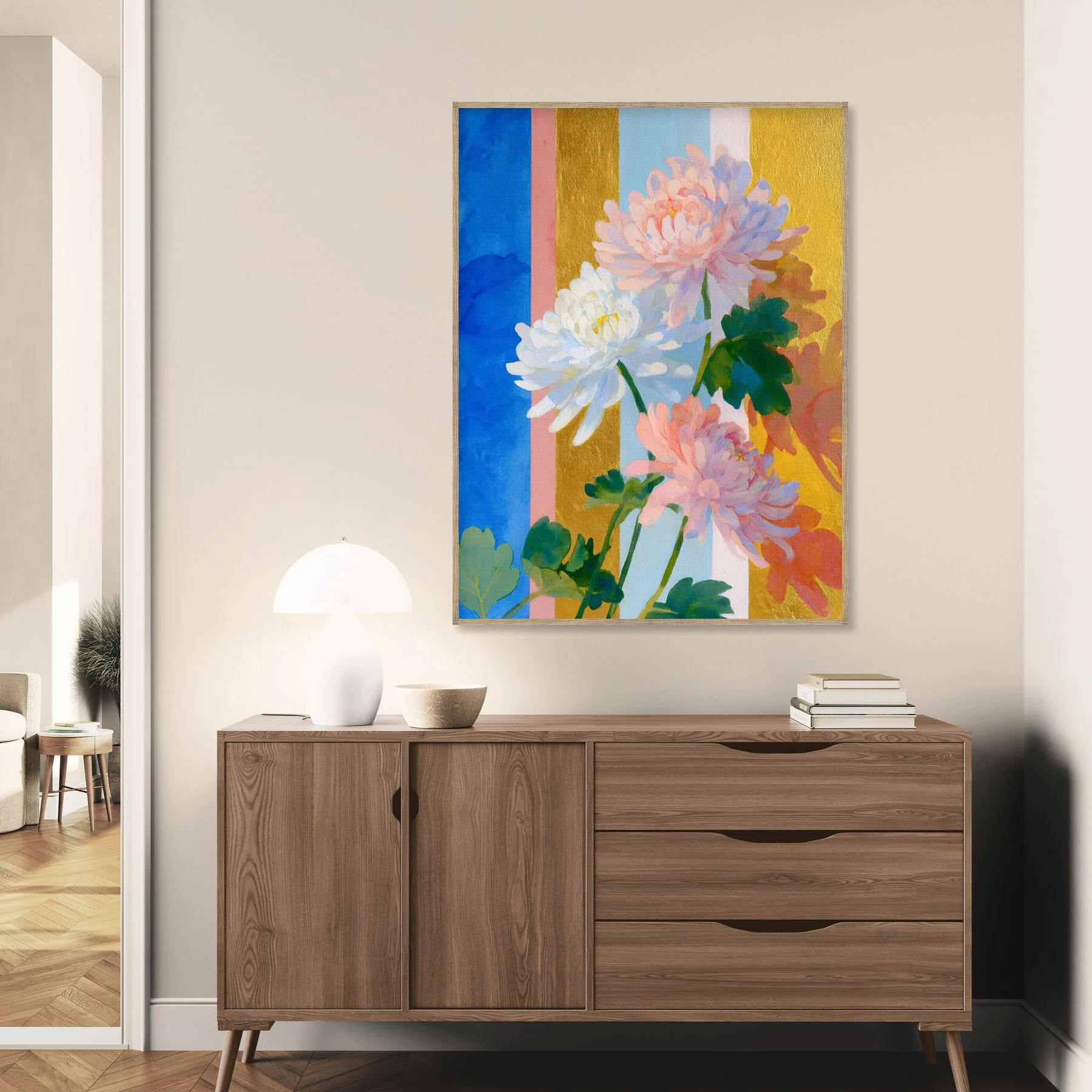 Chaleur fleurie pour une évasion visuelle