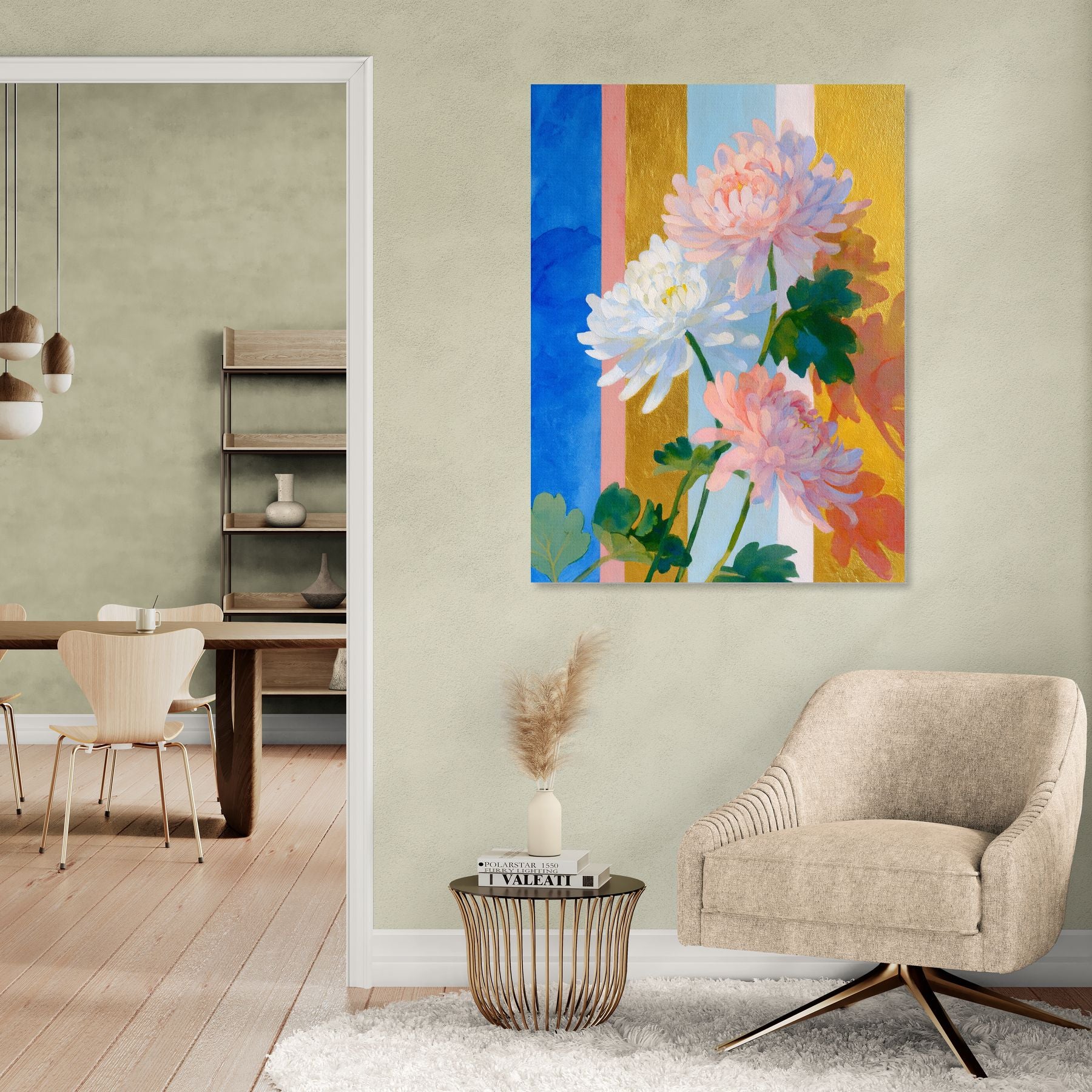 Chaleur fleurie pour une évasion visuelle