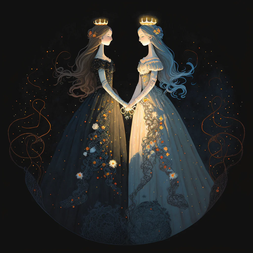 Reines de lumière en harmonie