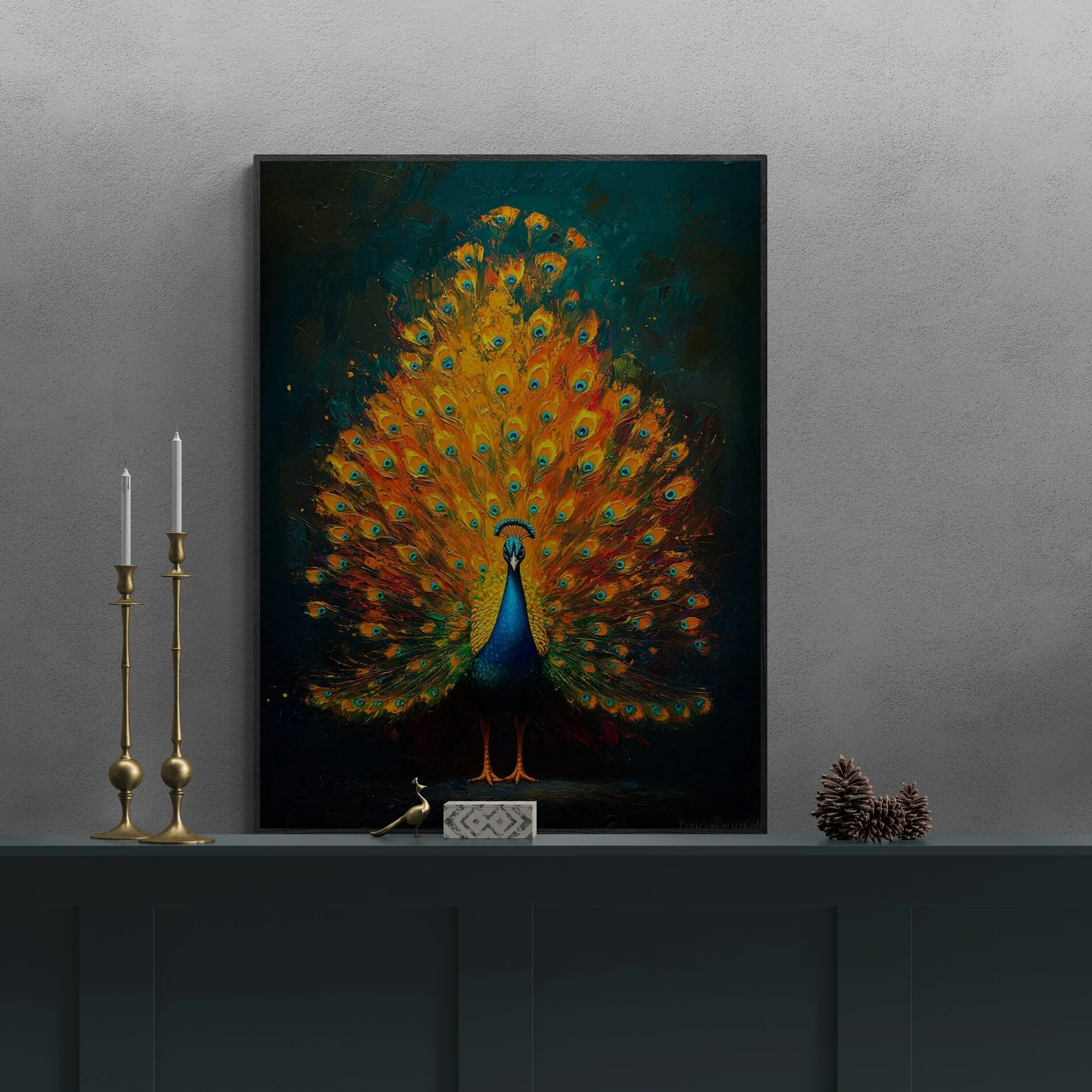 Paon Royal Majestueux