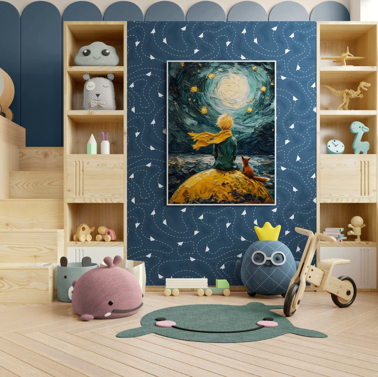 Poésie du Petit Prince étoilé