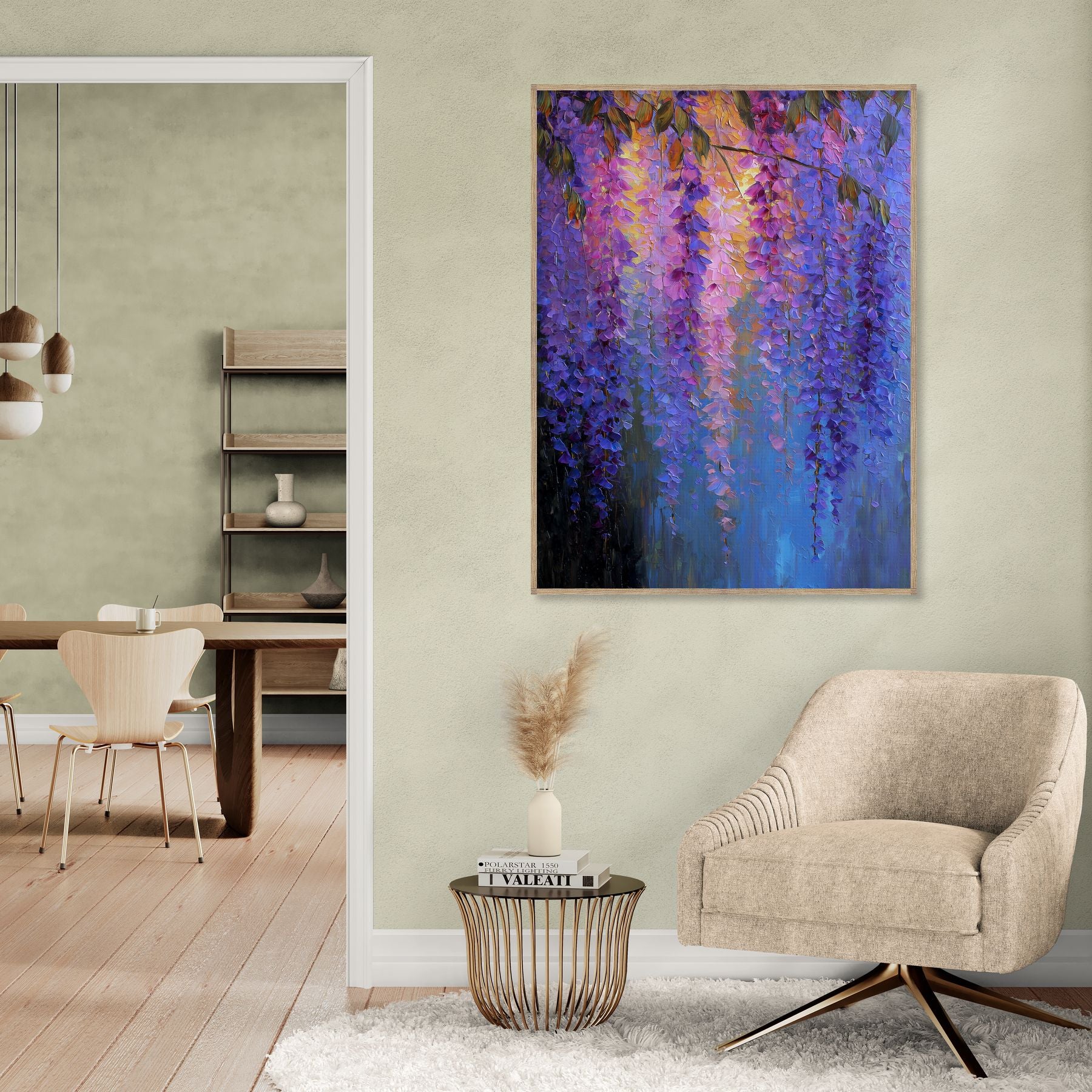 Glycine Violet et Bleu