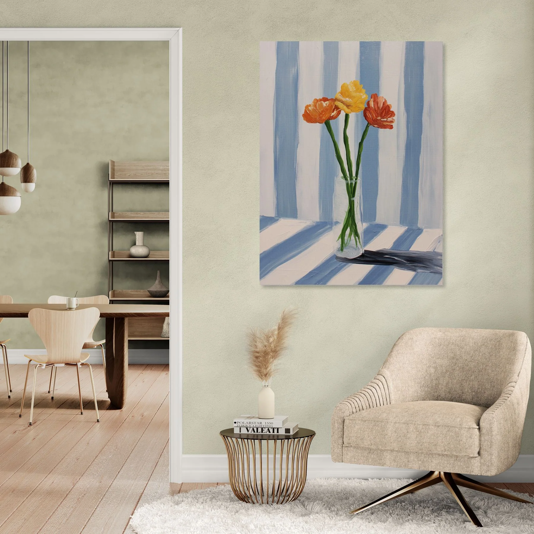 Tableau déco audacieux