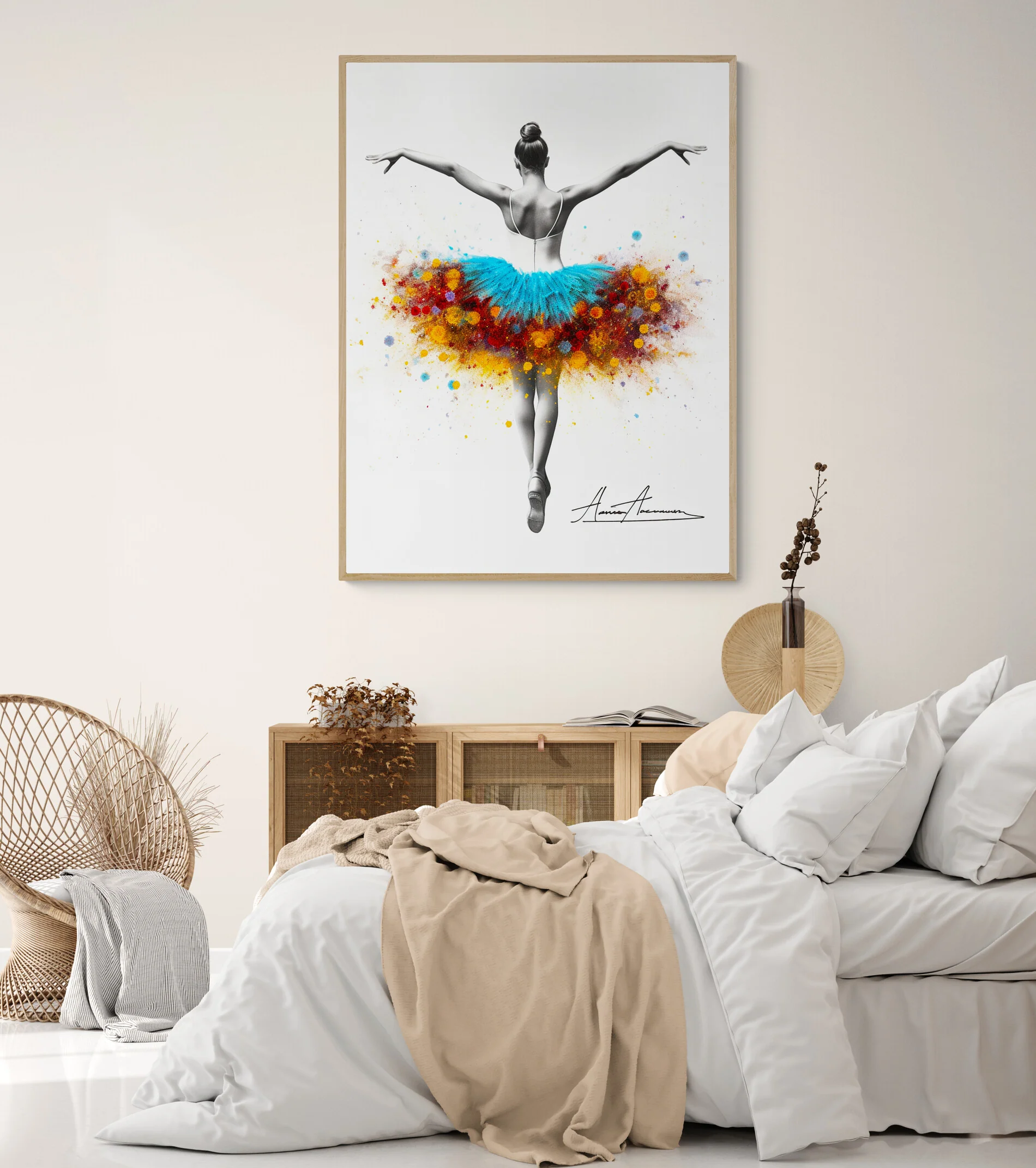 Danseuse florale éthérée