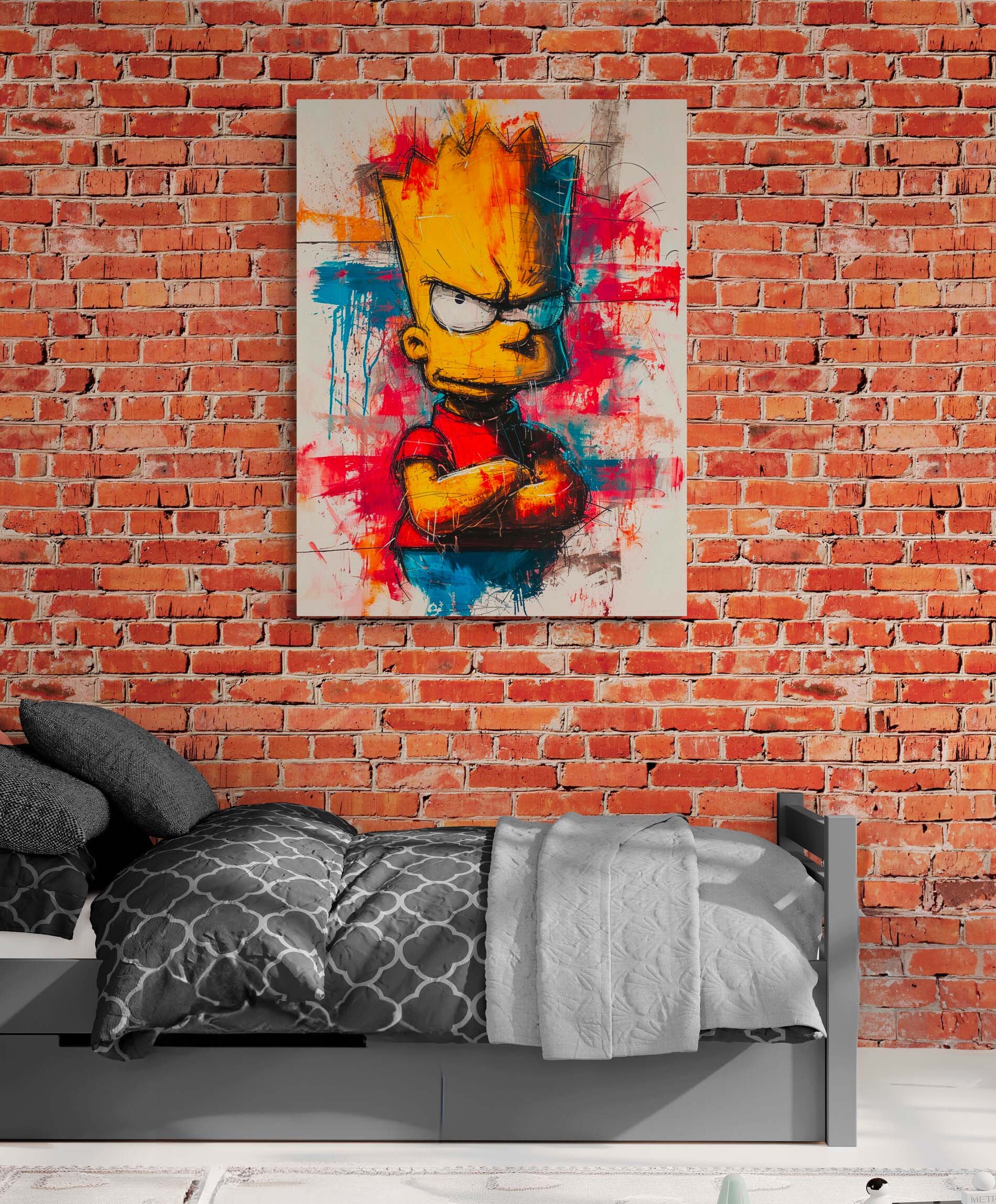 L'espièglerie de Bart en couleurs