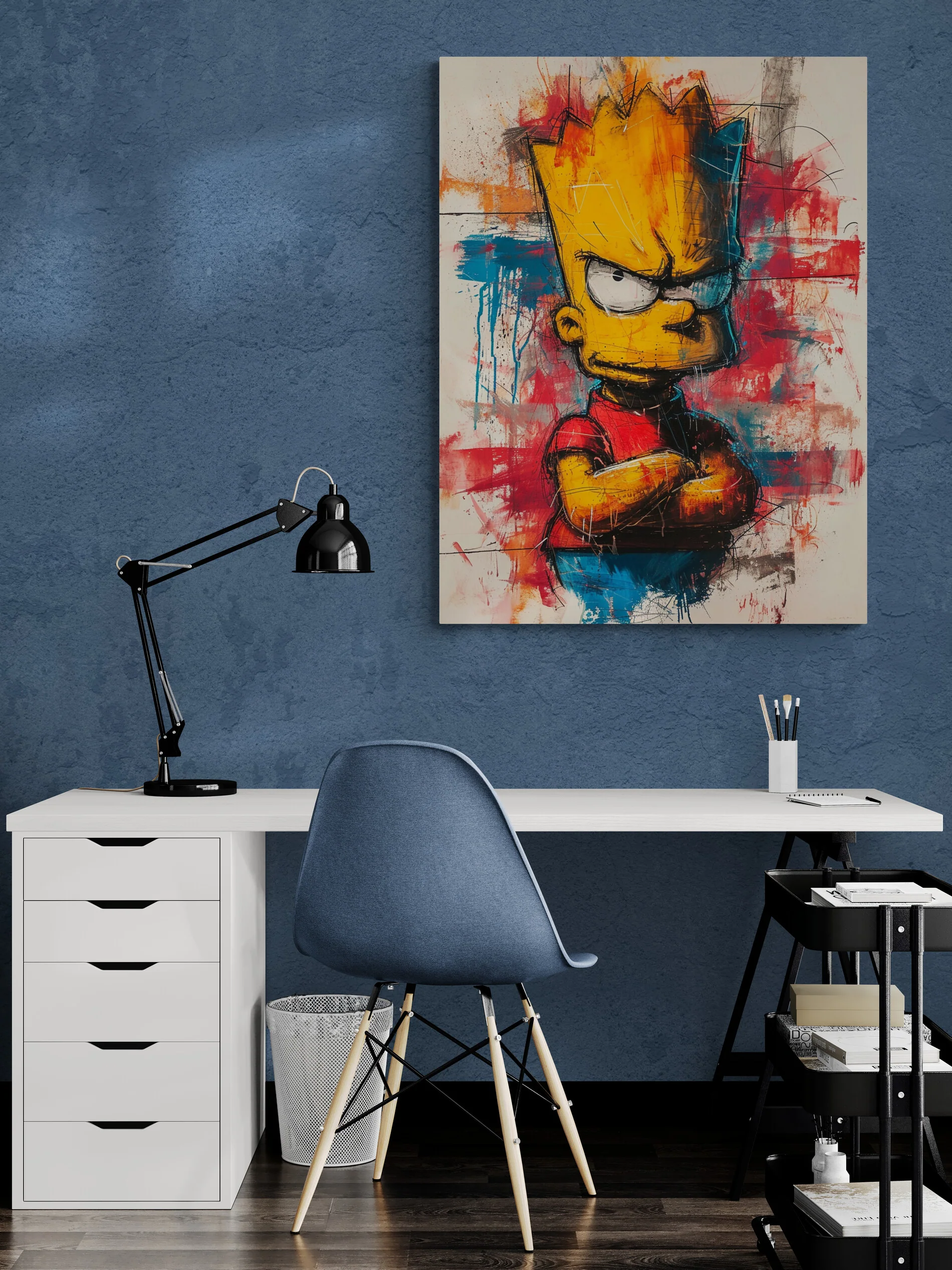 L'espièglerie de Bart en couleurs