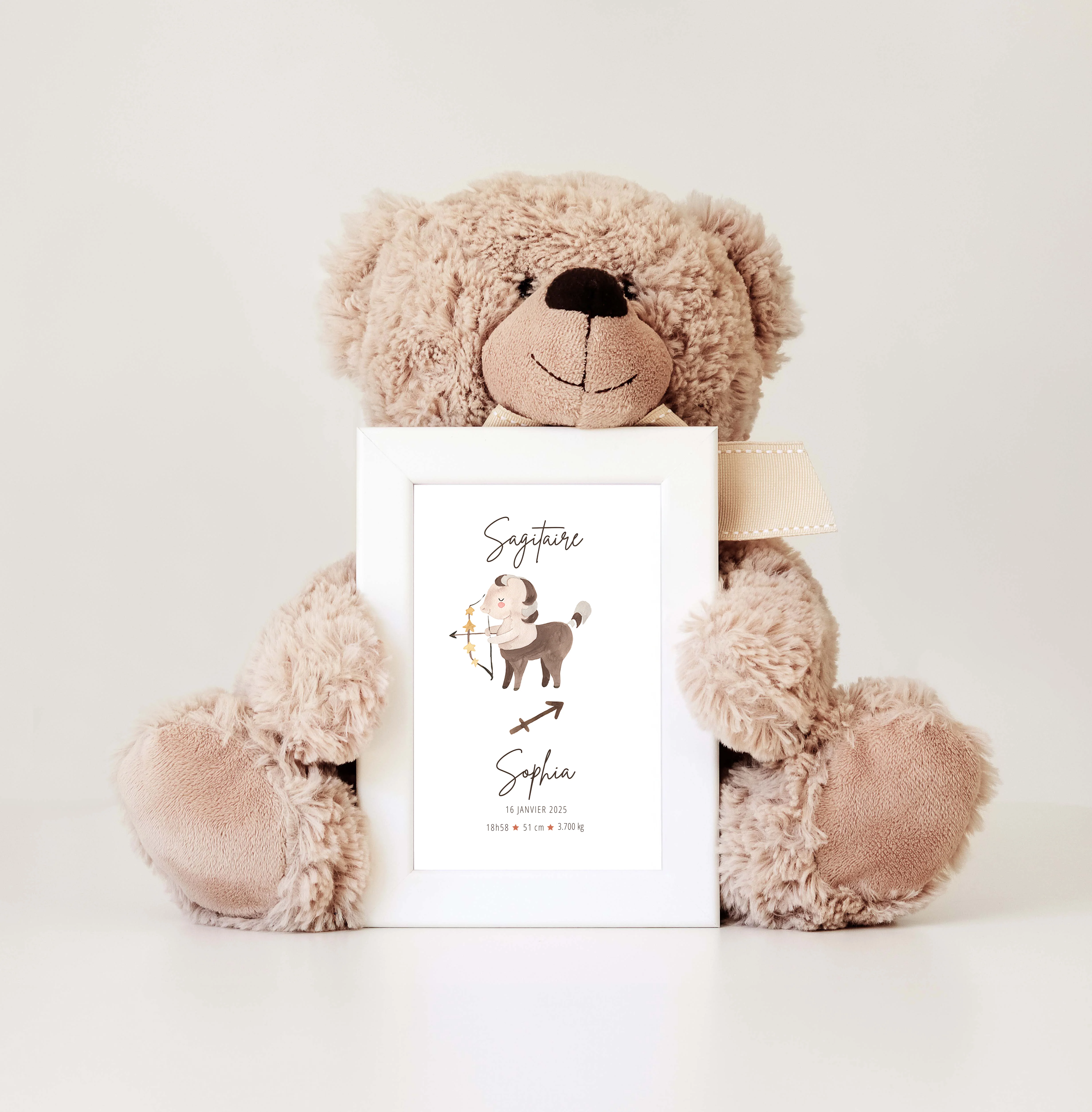 SAGITAIRE Horoscope - Cadeau Personnalisé Bébé