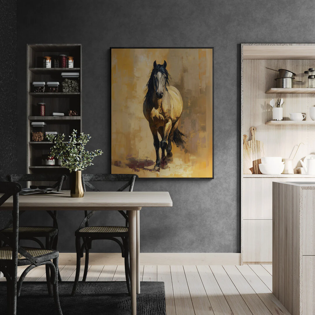 Tableau Cheval Sauvage
