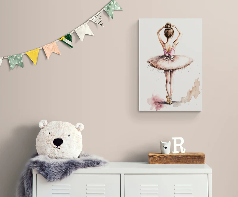 Décoratiom murale danseuse ballerine - Grâce poétique