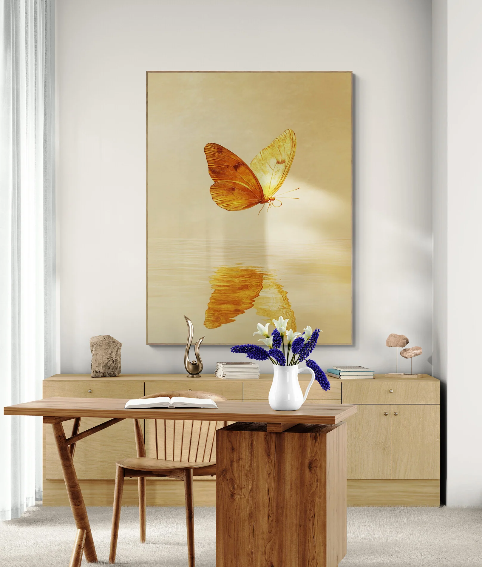 Papillon Doré - Éclat poétique