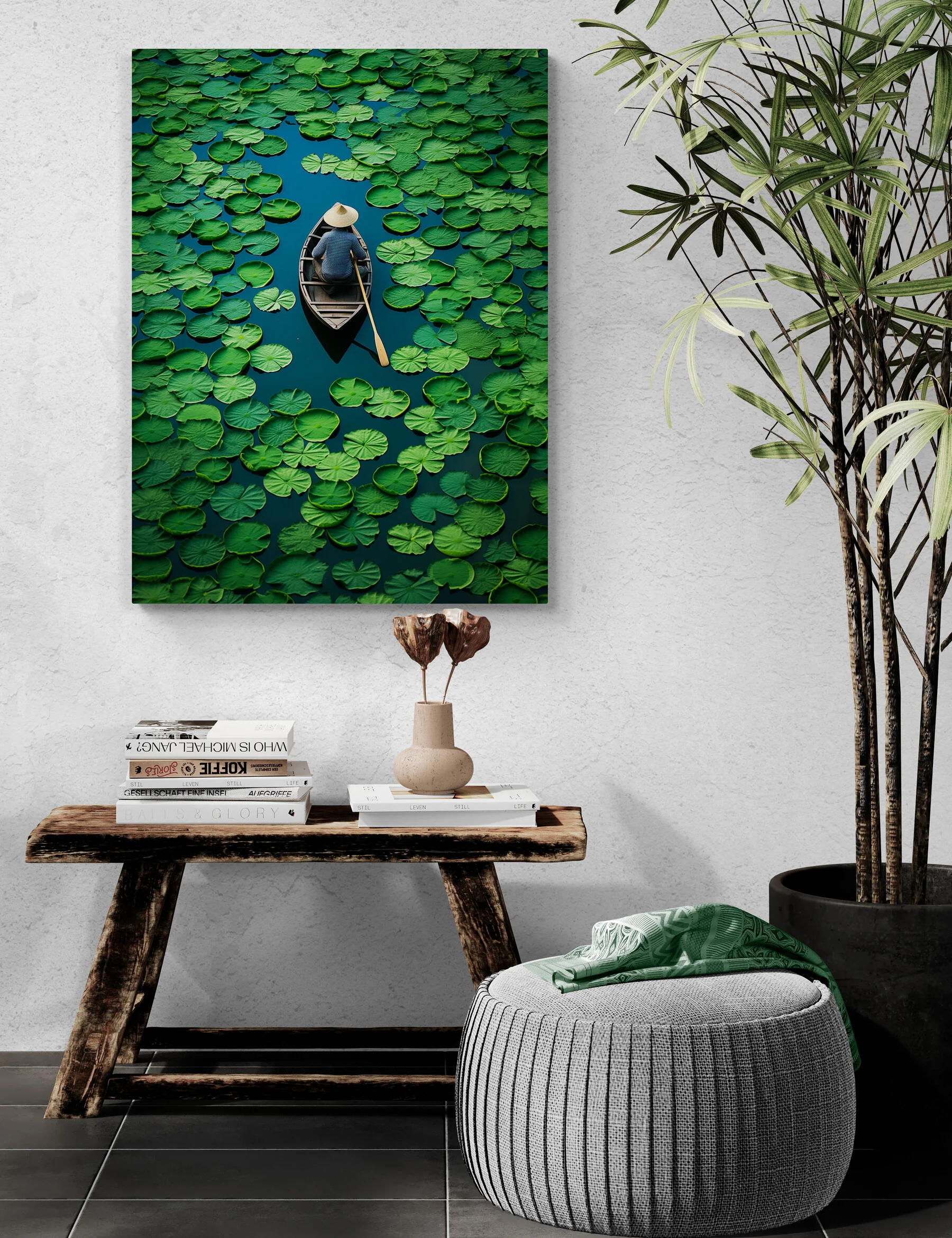 Tableau déco Fleurs de Lotus