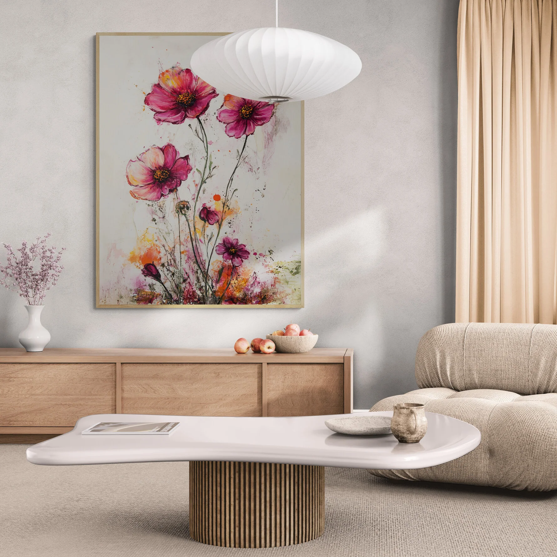 Une explosion de couleurs naturelles