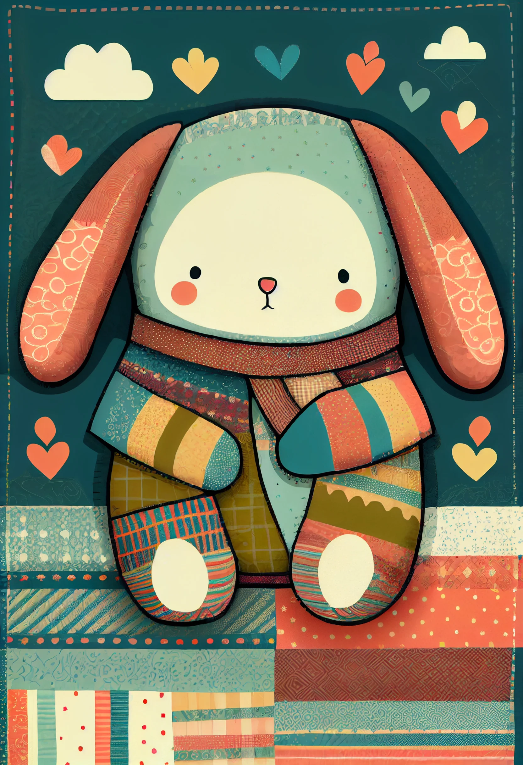 Harmonie du doudou coloré