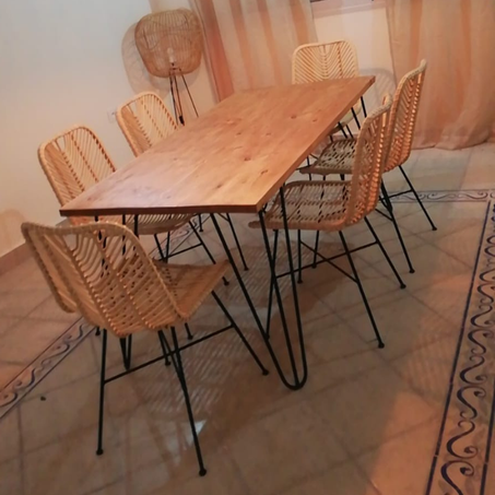 Salle à manger dans un petit espace