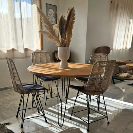 Salle à manger ronde