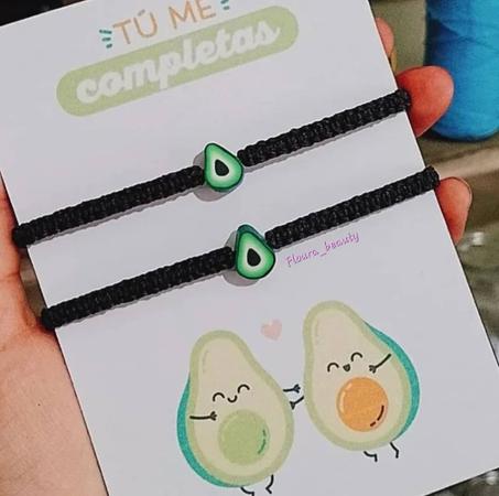 2 Bracelet Best Freind Avocado
