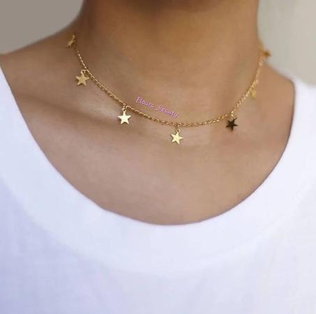 Collier STAR inoxydable