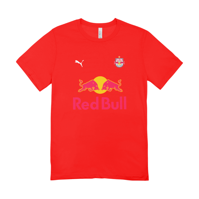 T-shirt unisexe Red Bull Salzbourg officiels