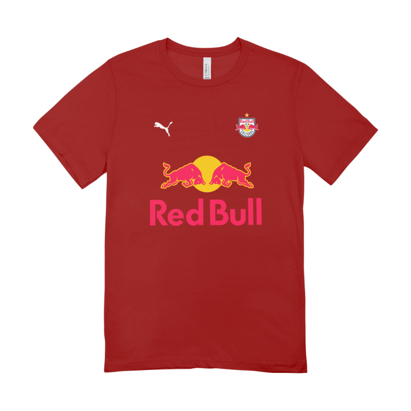 T-shirt unisexe Red Bull Salzbourg officiels