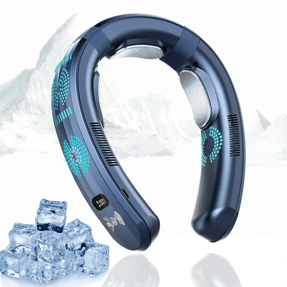 Portable 3 Mode Wearable Air Conditioner with 360° Airflow Coverage
