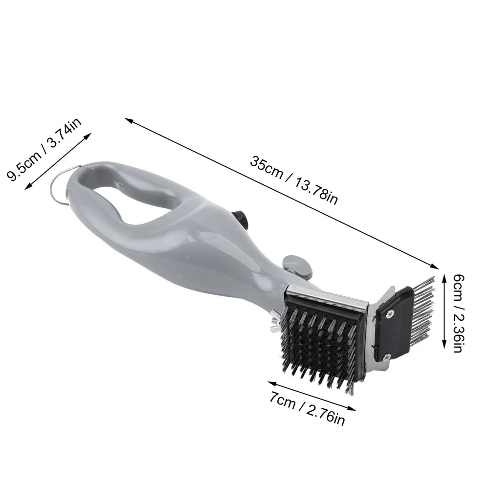 Barbecue Grill Steam Cleaning Brushes BBQ Cleaner Suitable for Charcoal Scraper Gas