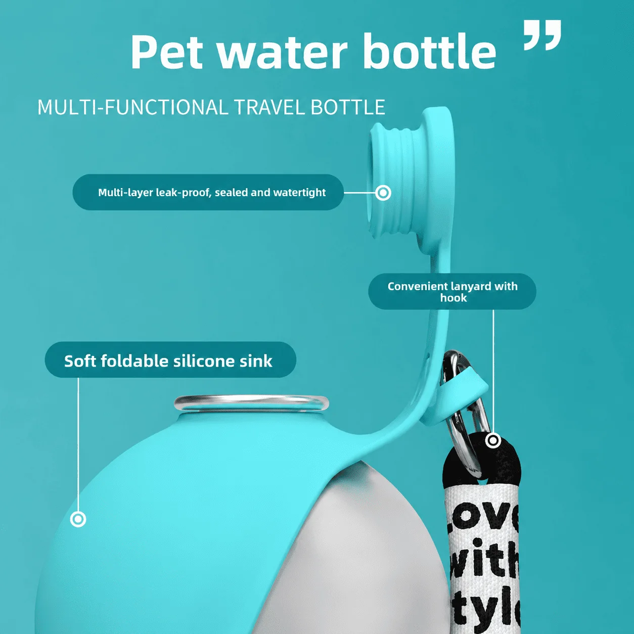 Gadgeni™ Dogs Drinking Bottle