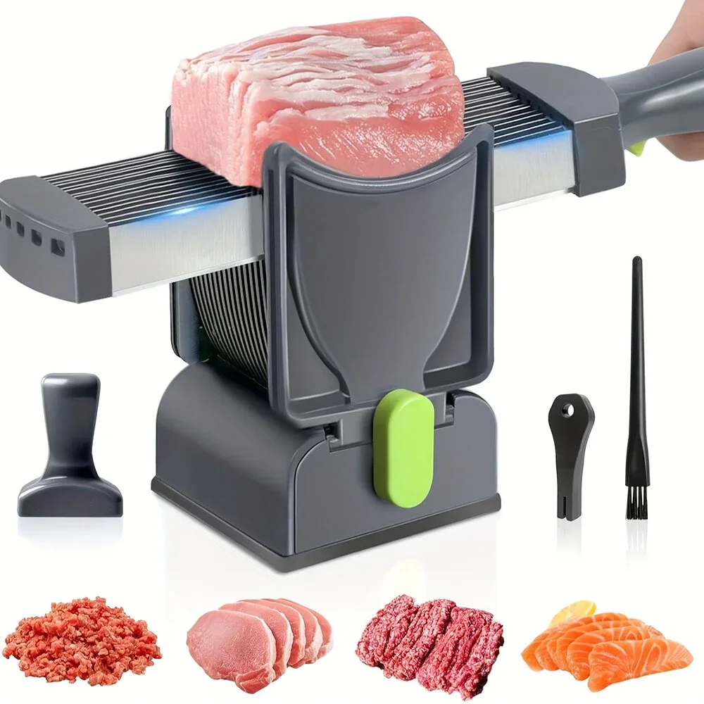 Fresh Meat Cutter Multifunctional Stainless Steel Meat Slicer