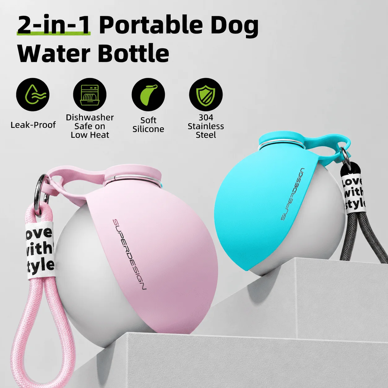 Gadgeni™ Dogs Drinking Bottle